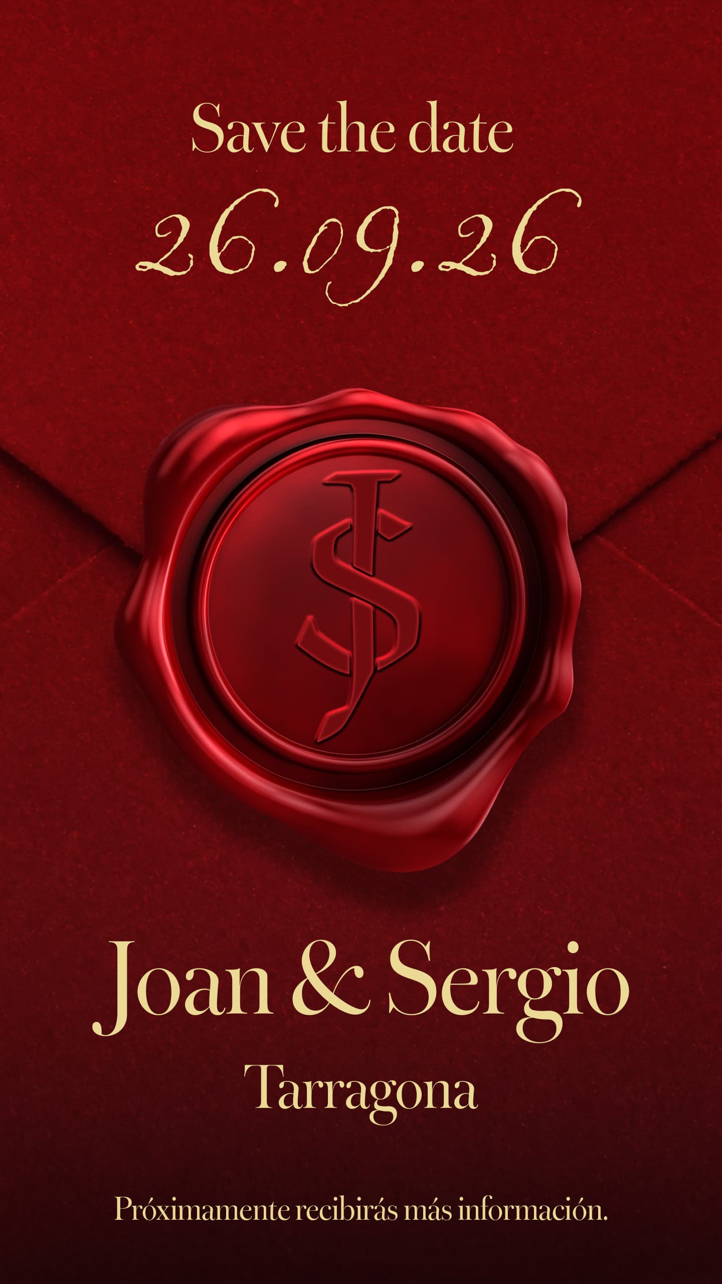 Save the Date - 26.09.2026